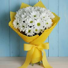 Букет цветов из:  Хризантемы в Старовеличковской