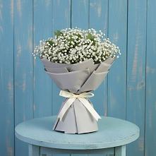 Букет цветов из:  Гипсофила в Старовеличковской