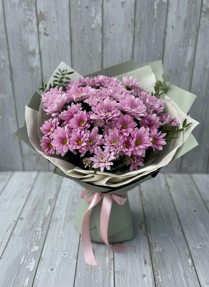 Букет цветов из: Хризантемы в Старовеличковской