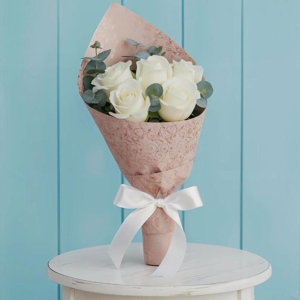 Букет цветов из: Розы в Старовеличковской