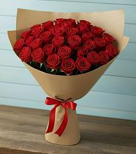 Букет Красные розы Милано в Старовеличковской