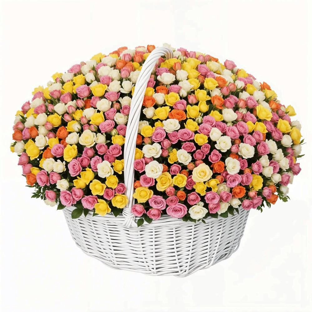 Премиум букет из: Розы в Старовеличковской