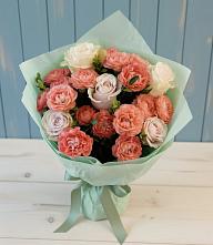 Букет цветов из:  Розы в Старовеличковской