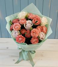 Букет цветов из:  Розы в Старовеличковской