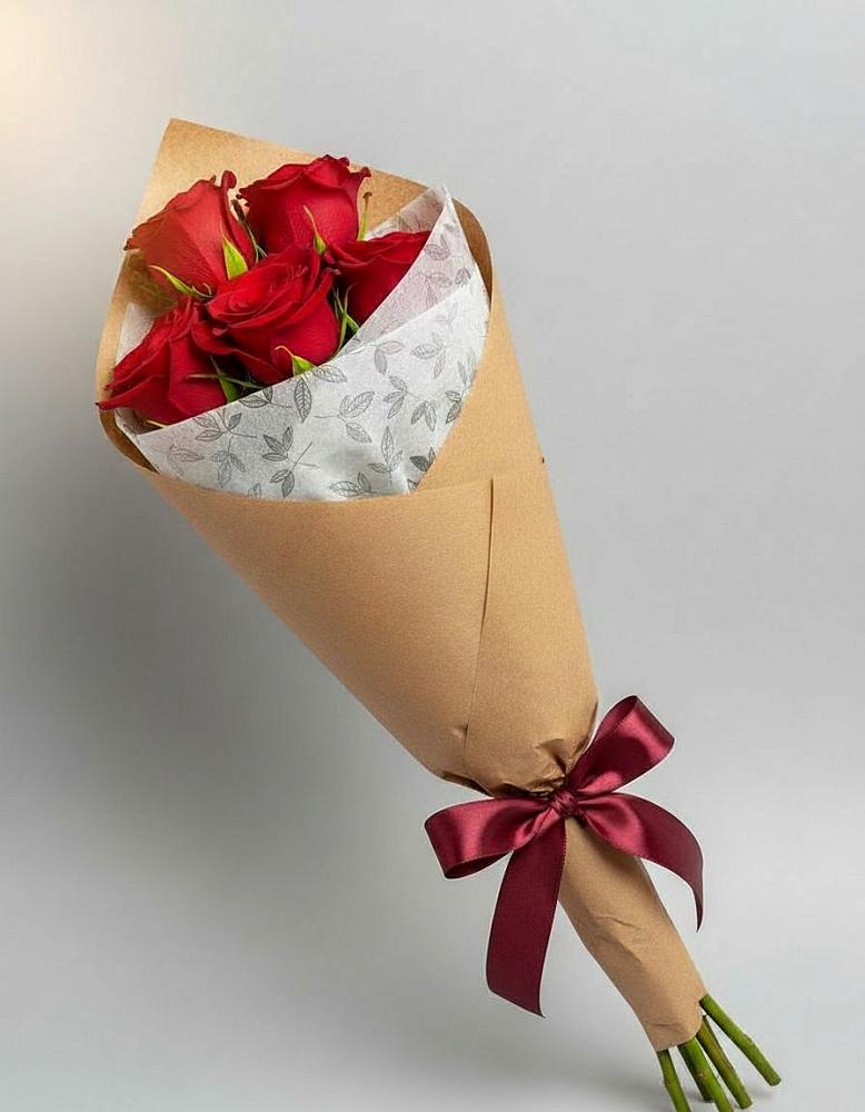 Букет цветов из: Розы в Старовеличковской