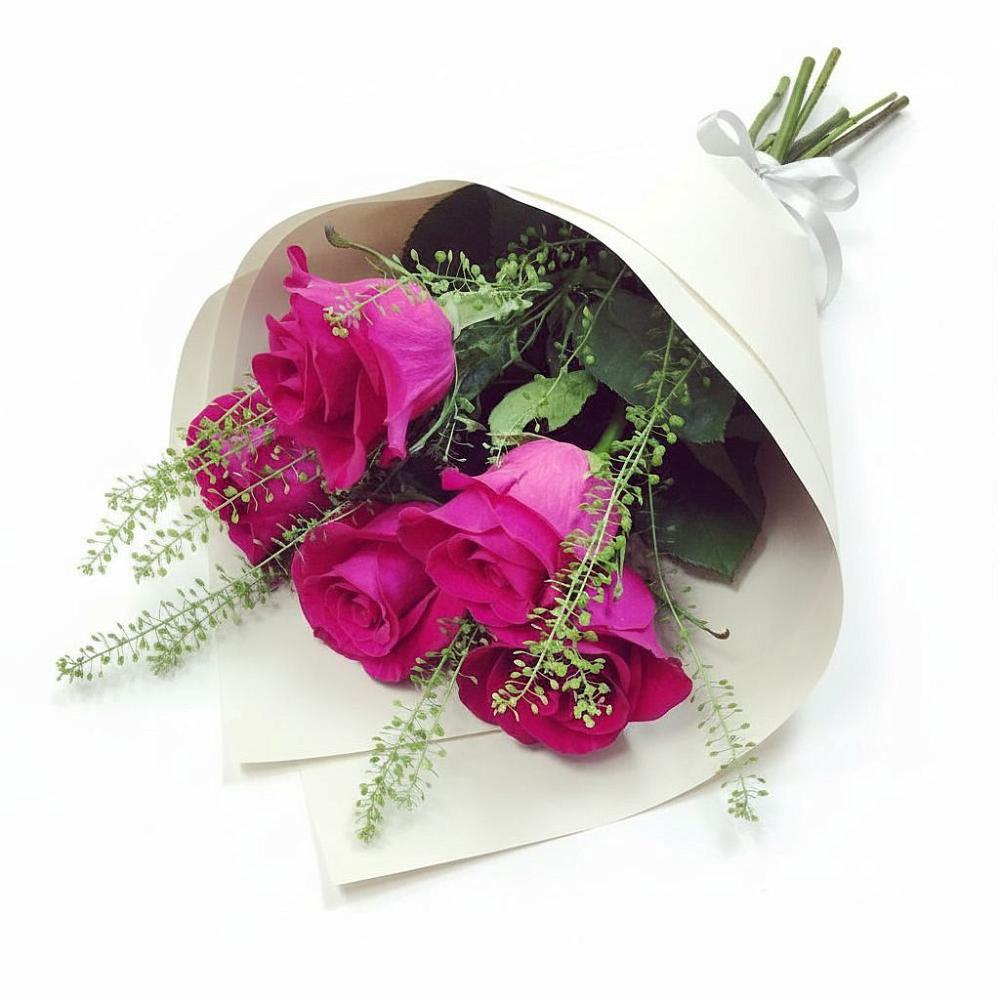 Букет цветов из: Розы в Старовеличковской