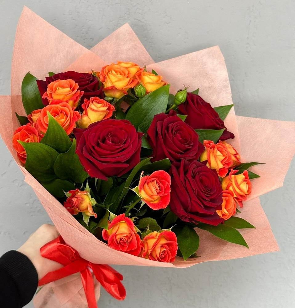 Букет Любовь и восторг в Старовеличковской