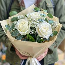 Букет цветов из:  Розы #REPLACE_PRED# Старовеличковской