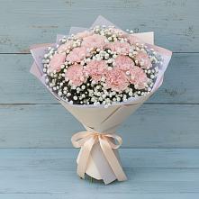 Букет цветов из:  Гвоздики #REPLACE_PRED# Старовеличковской