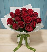 Букет Красные розы в Старовеличковской