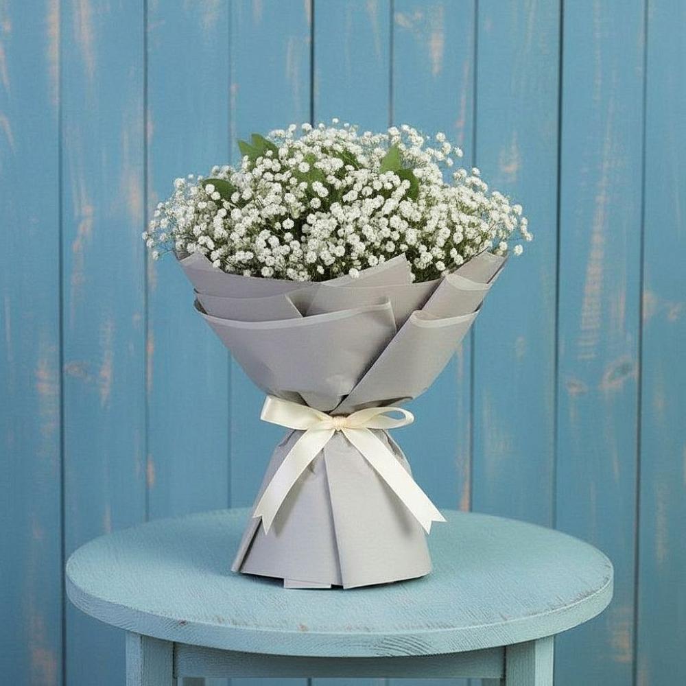 Букет цветов из: Гипсофила в Старовеличковской