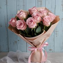 Букет цветов из:  Розы в Старовеличковской