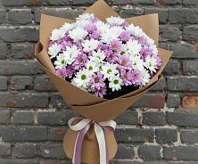 Букет цветов из:  Хризантемы в Старовеличковской