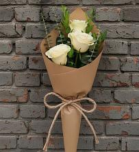 Букет цветов из:  Розы в Старовеличковской