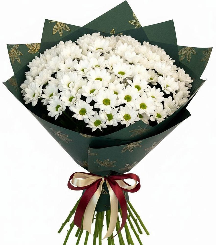 Букет цветов из: Хризантемы в Старовеличковской