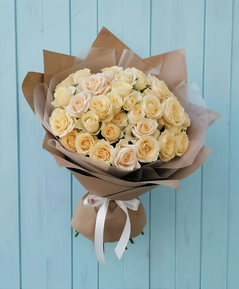 Букет Кремовое облако в Старовеличковской