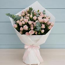 Букет цветов из:  Розы в Старовеличковской