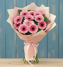 Букет цветов из:  Герберы в Старовеличковской
