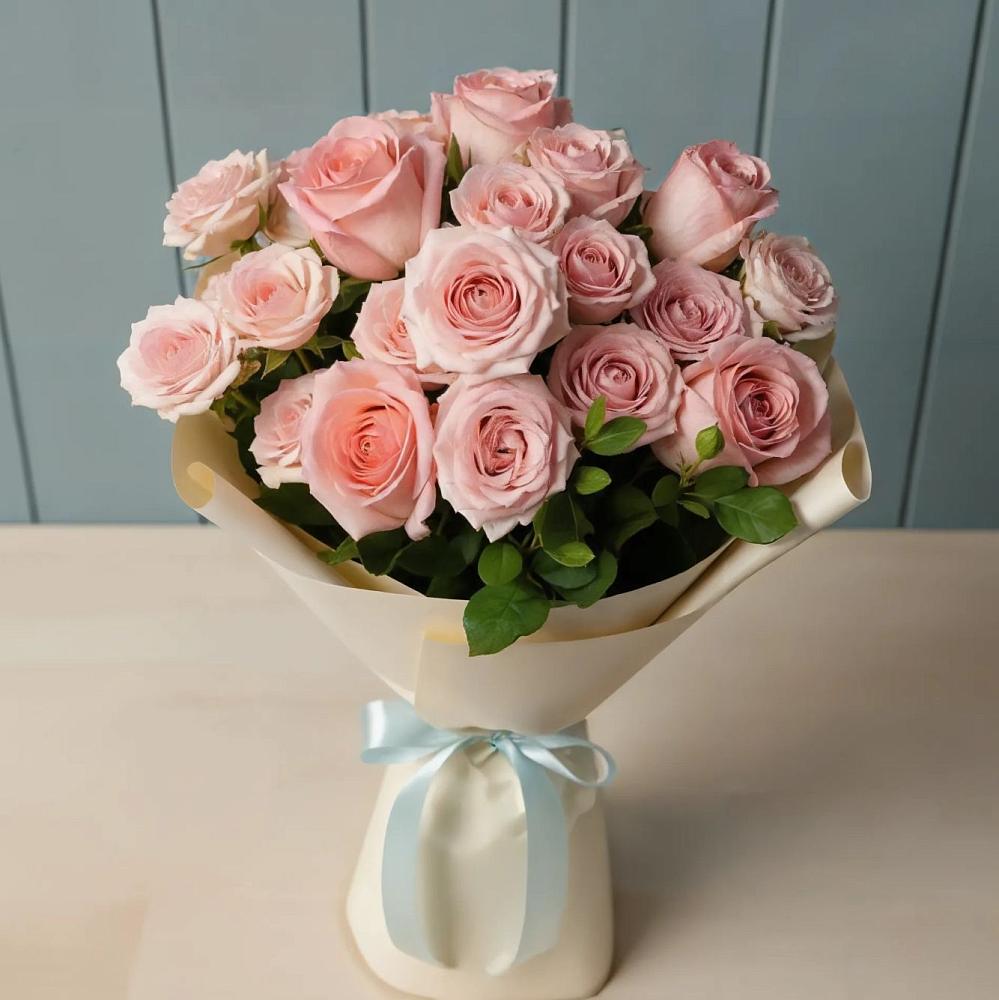 Букет Розовый шарм в Старовеличковской