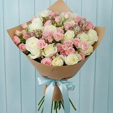Букет цветов из:  Розы #REPLACE_PRED# Старовеличковской
