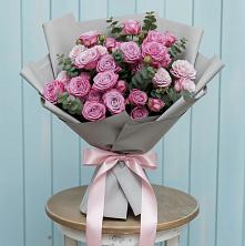 Букет цветов из:  Розы в Старовеличковской